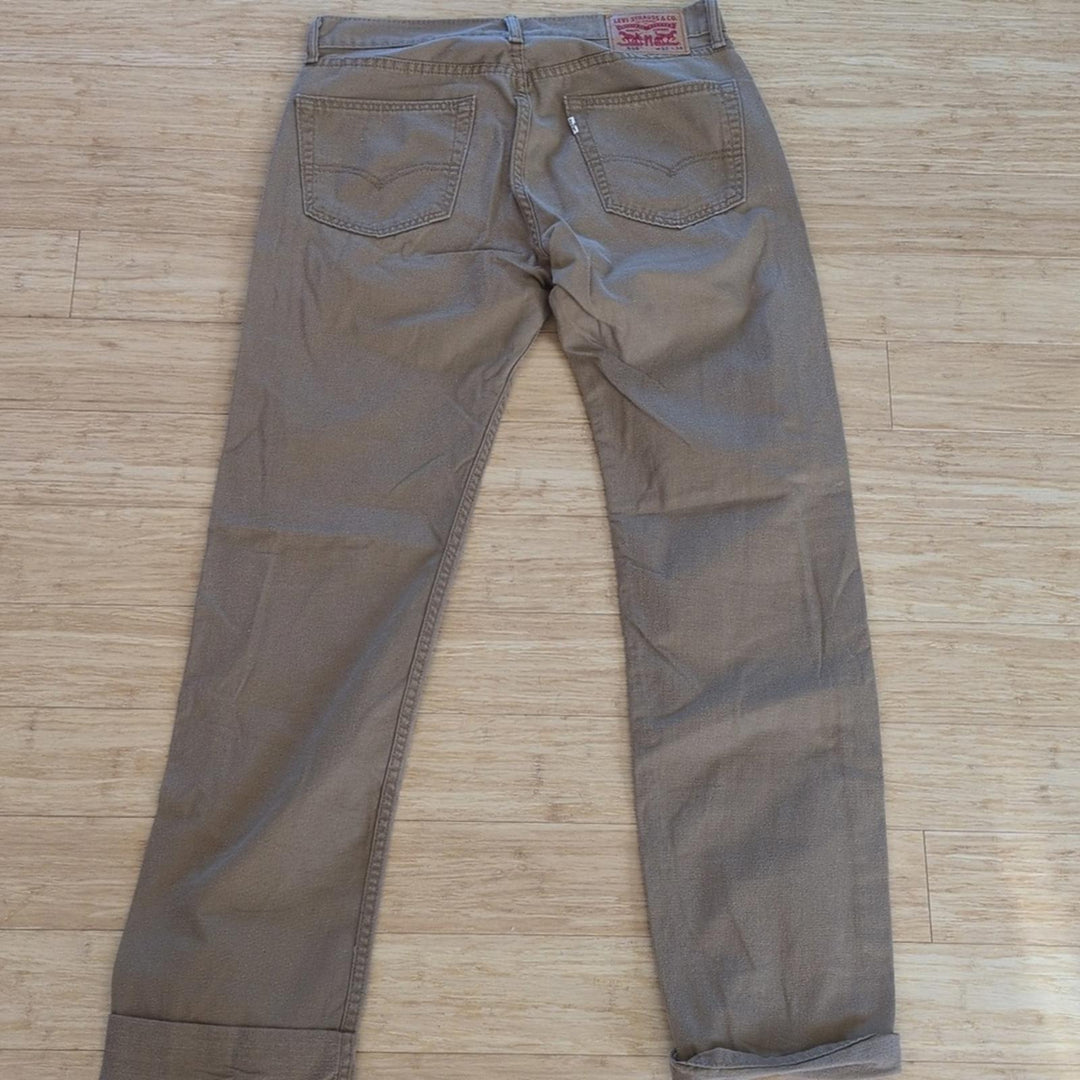Tan Levi's 505 Jeans 32 X 34