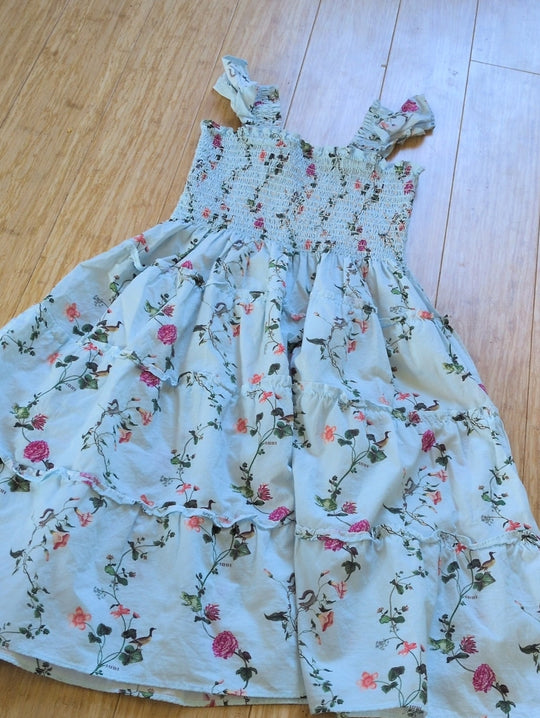 Hill House Mini Ellie Pond Floral Nap Dress - 7/8 Girls