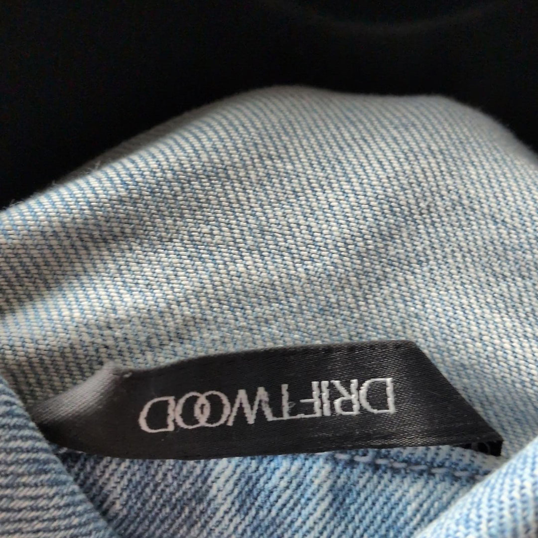 Driftwood Arizona Sunset Embroidered Jean Jacket - Large