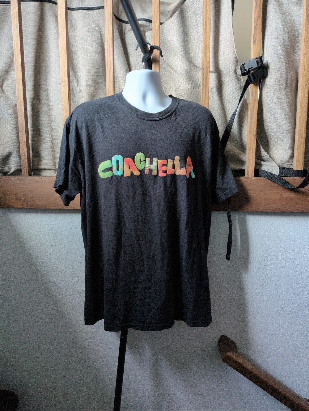 Coachella 2024 Official Line Up Desert Elements Tee - XL