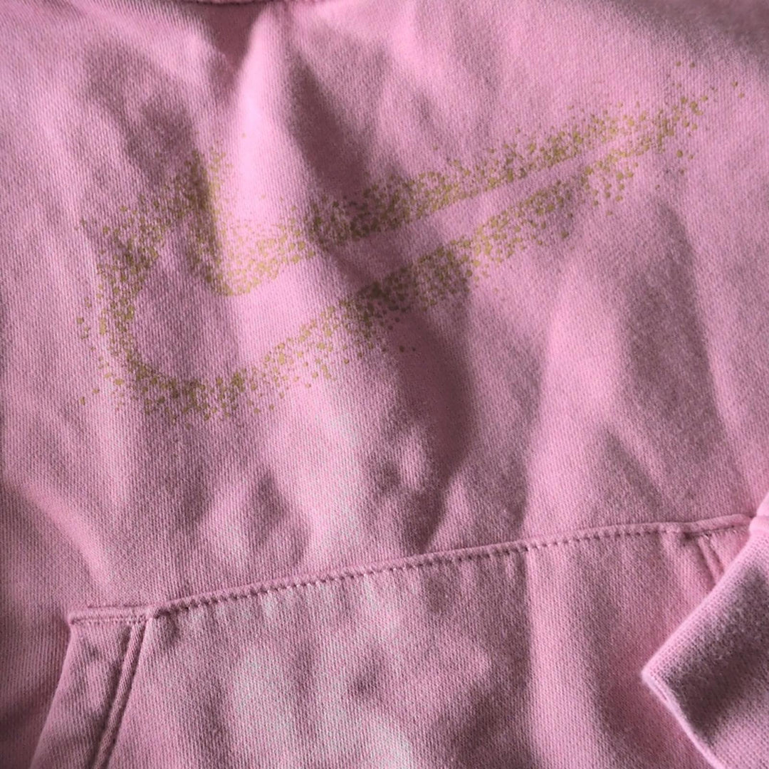 Pink Swoosh Nike Hoodie