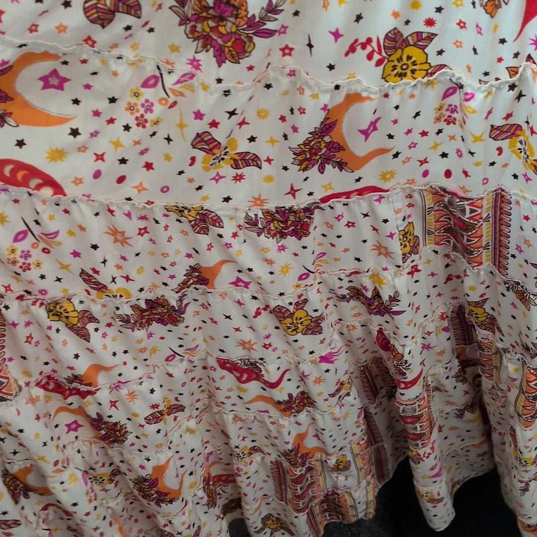 Karma Nepal Craft One Size Fits Most Celestial Maxi Skirt