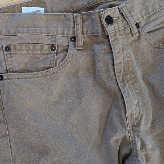 Tan Levi's 505 Jeans 32 X 34