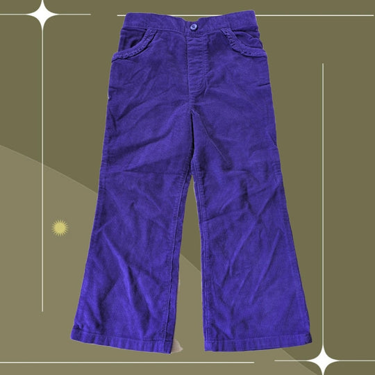 Girls Garanimals Purple Corduroy Pant - 5T