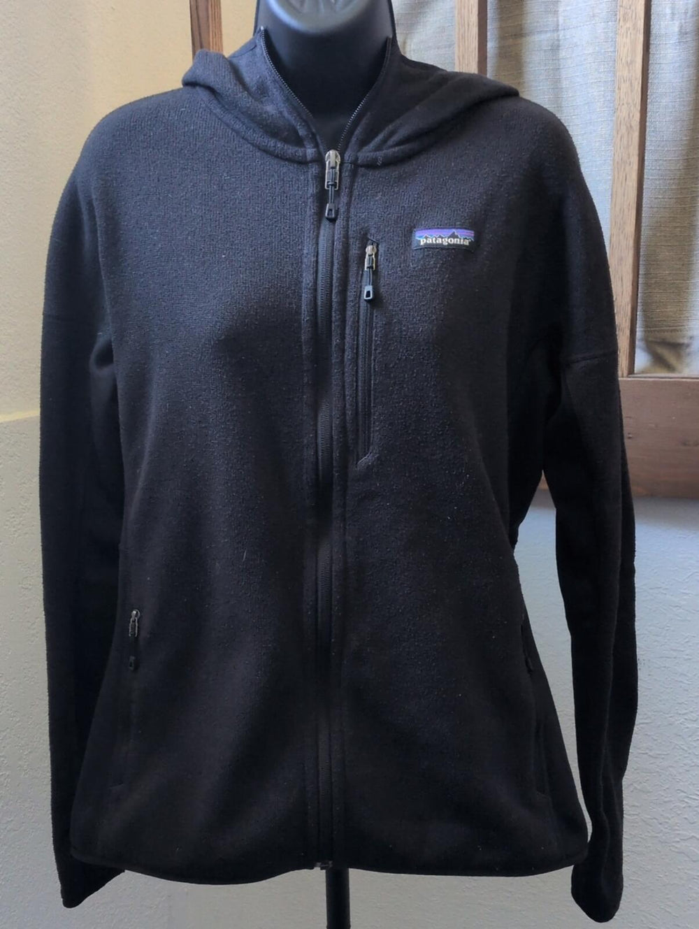 Black Patagonia Performance Better Sweater Hoody - L