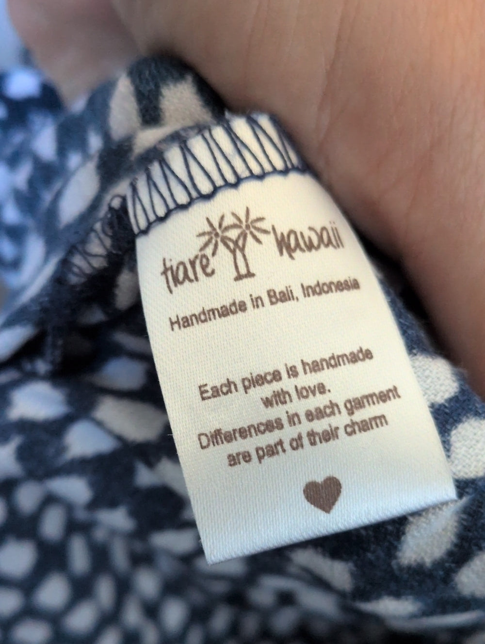 Tiare Hawaii Paradise Maxi Dress In Blue Diamond Print Osfm