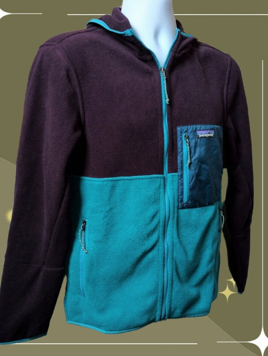 Mens Patagonia Microdini Zip Up Fleece Hoodie - S
