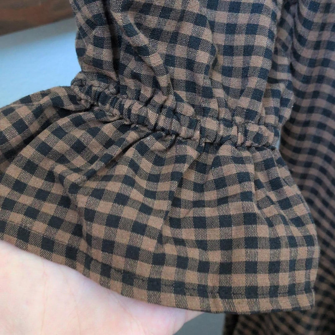 Ivy City Co Maple Plaid Dress - US 2