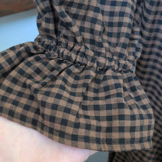 Ivy City Co Maple Plaid Dress - US 2