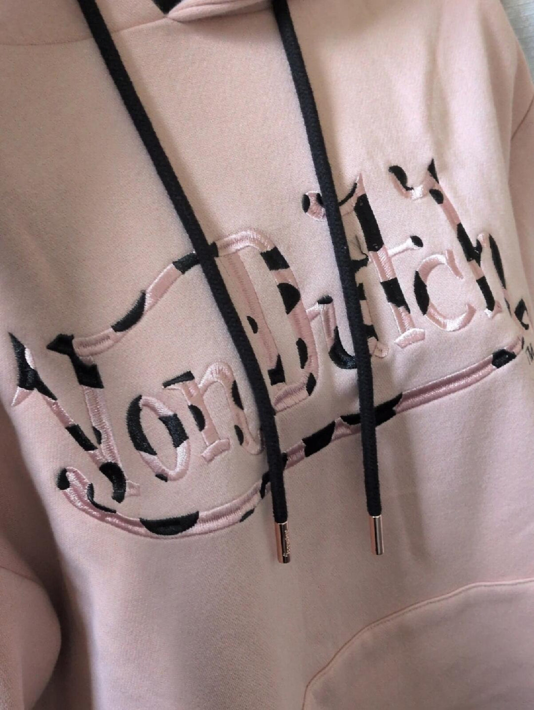 Von Dutch Cheetah Logo Hoodie - S