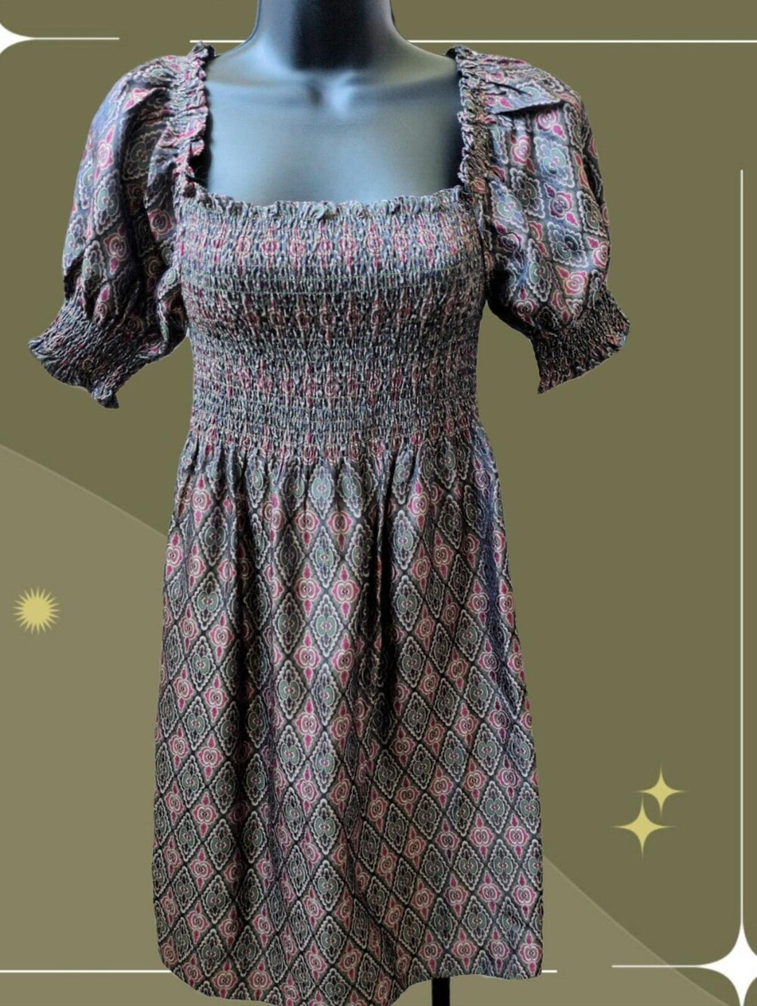 Hill House Home Athena Jewel Brocade Mini Nap Dress - XS