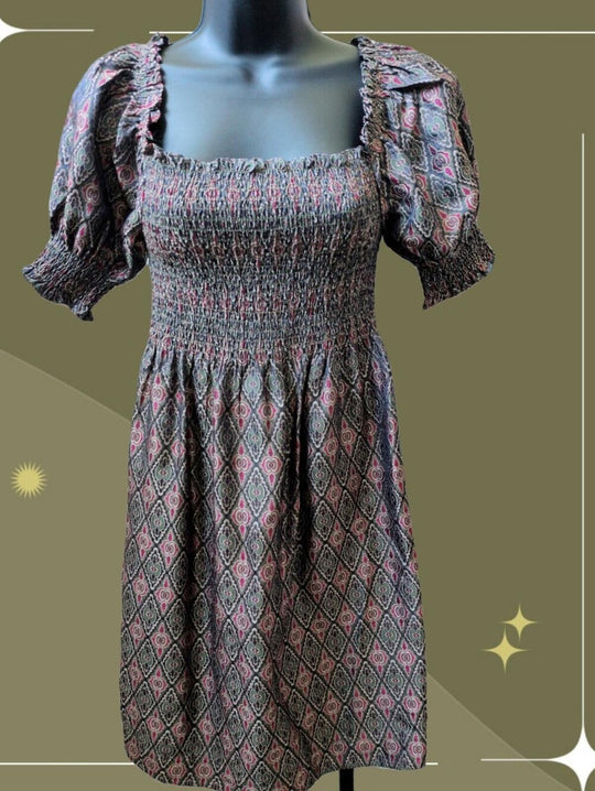 Hill House Home Athena Jewel Brocade Mini Nap Dress - XS