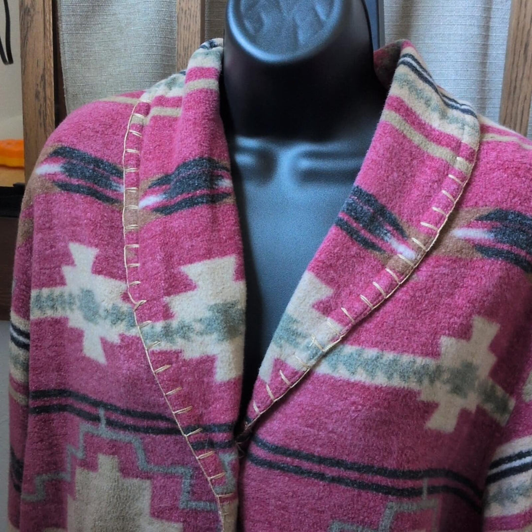 Vintage Gallup Cotton Southwest Jacket - Large