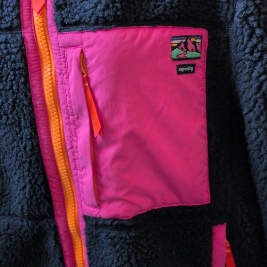 Superdry Vintage Hooded Fleece - Medium