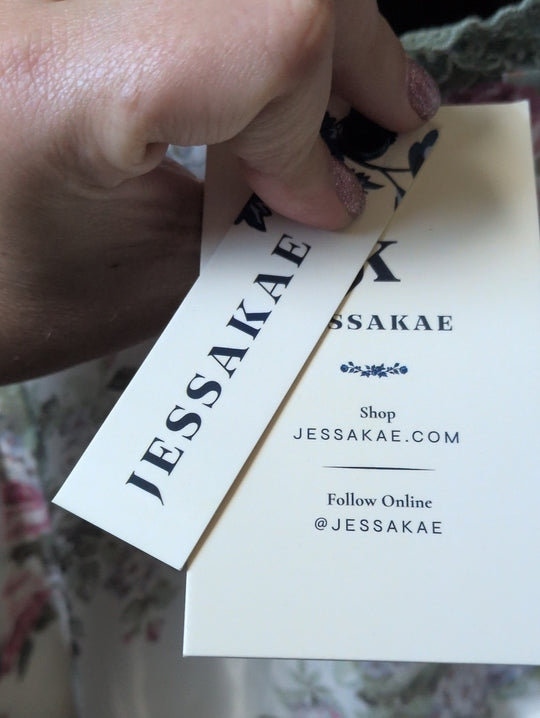 Jessakae Lydia Creme Floral Dress - XXL