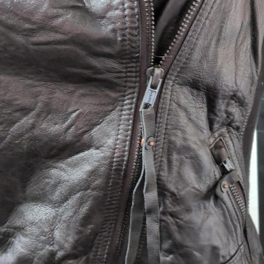 Women's Spy Luxe Denham Leather Moto Jacket