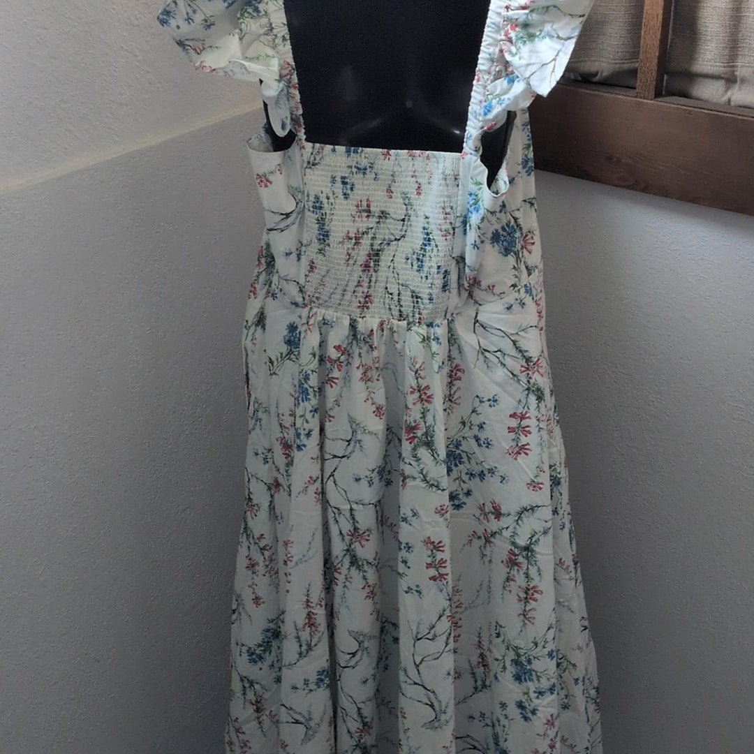 Hill House Home The Daphne Dress  Spring Chintz Cotton - XL