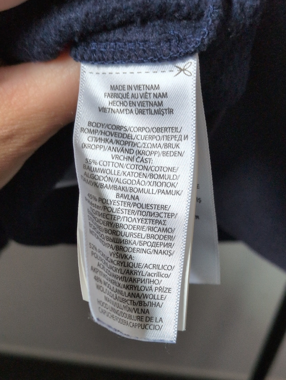 Ralph Lauren Polo hoodie  Old English font logo Hoodie - XL