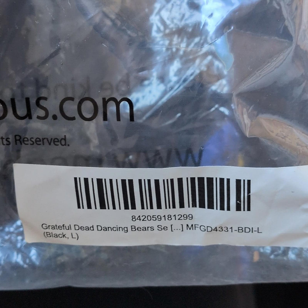 Megan Fabulous Grateful Dead Dancing Bears Sweater - Large