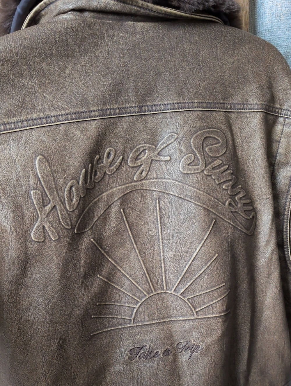 House Of Sunny Cruise Aviator Flight Jacket Size S