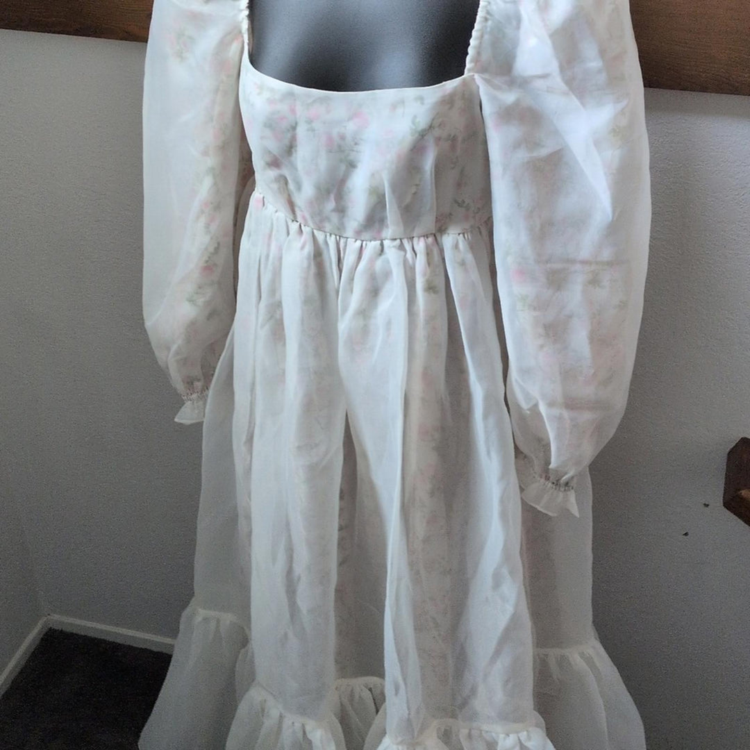 Selkie The Dollhouse Dress In Color Heritage Rose - Small