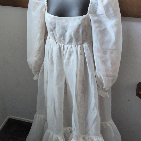 Selkie The Dollhouse Dress In Color Heritage Rose - Small