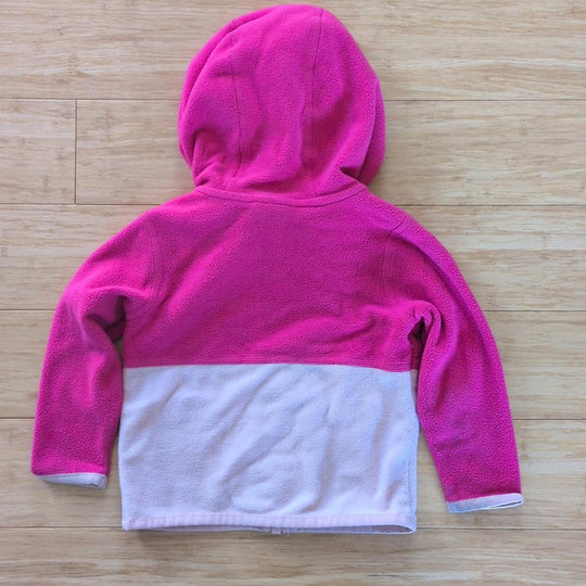 \North Face Baby Pink Fleece Zip Jacket - 6-12 Months