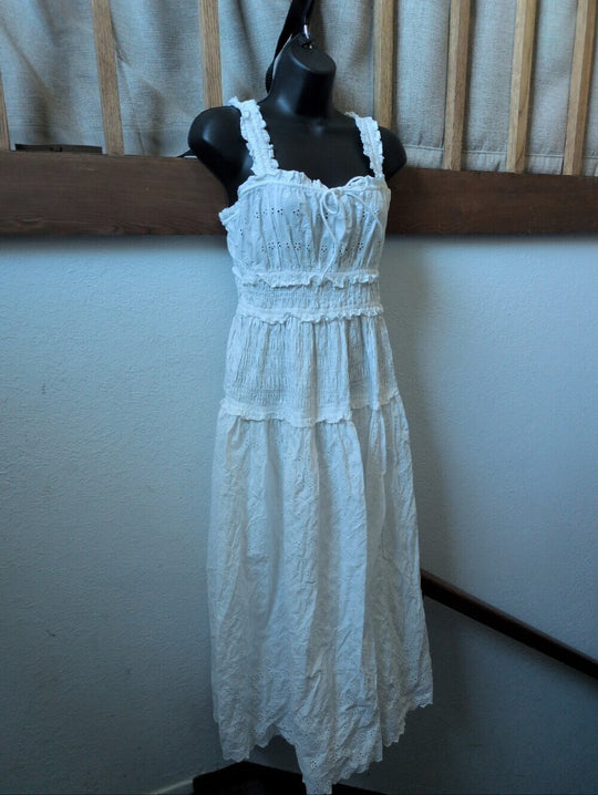 Gap X Doen White Eyelet Dress - S