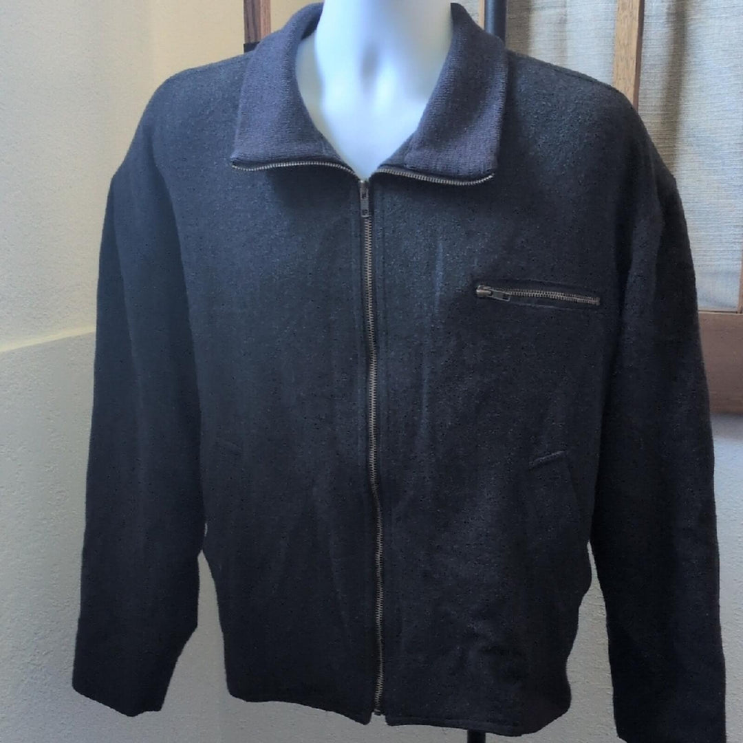 Vintage Bill Robinson Wool Blend Bomber Jacket - Medium