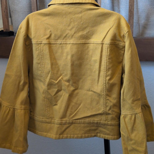 Anthropologie Nora flounce sleeve jacket - Large