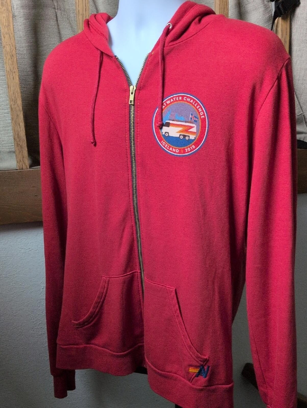 Aviator Nation Rare Flatwater Challenge Iceland 2019 Hoodie  - XL