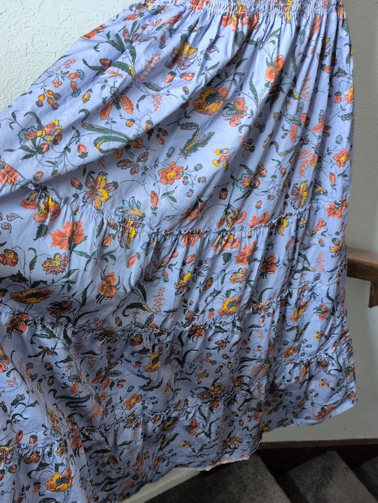 Hill House Home Elise Nap Dress in Thistle Fleur Chintz size L