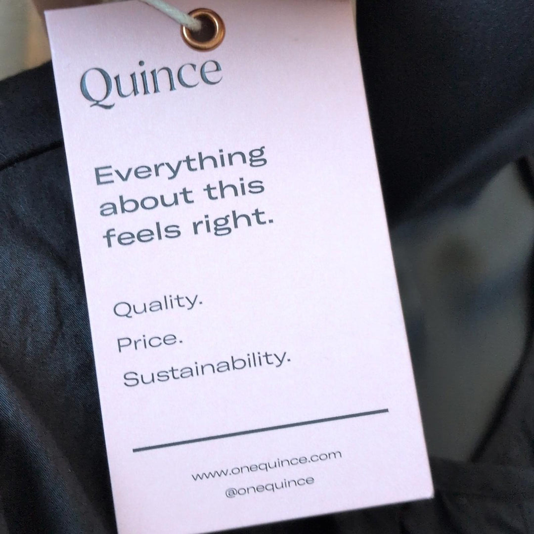 Quince 100% Organic Cotton Tiered Maxi Dress - Medium