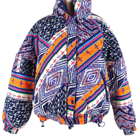 Free people movement powerhouse insulated multicolor puffer jacket.