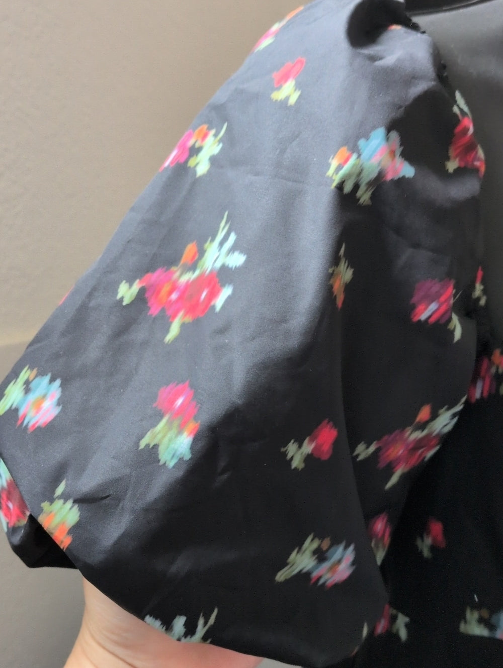 Hill House Matilda Ikat Floral Midi Dress - XS
