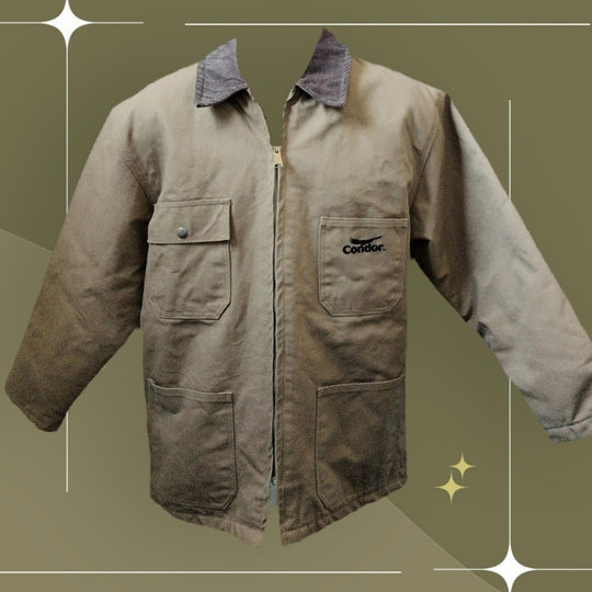 Condor Chore Coat Quilt Lined Cotton Duck - Medium