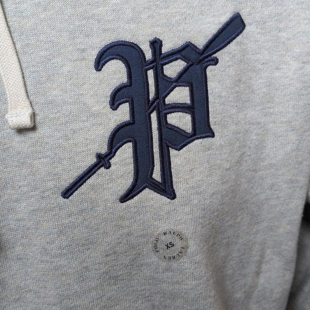 Polo Ralph Lauren Gothic Fleece Embroidered Hoodie - XS