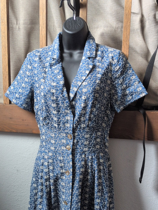 Neuflora Mesa Eyelet Floral Dress - S