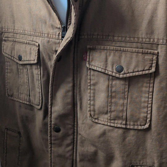 Levis Mens Cotton Twill Jacket - XXL
