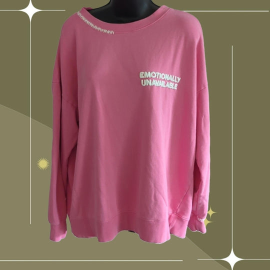 Wildfox Emotionally Unavailable rare puff print roadtrip - Small