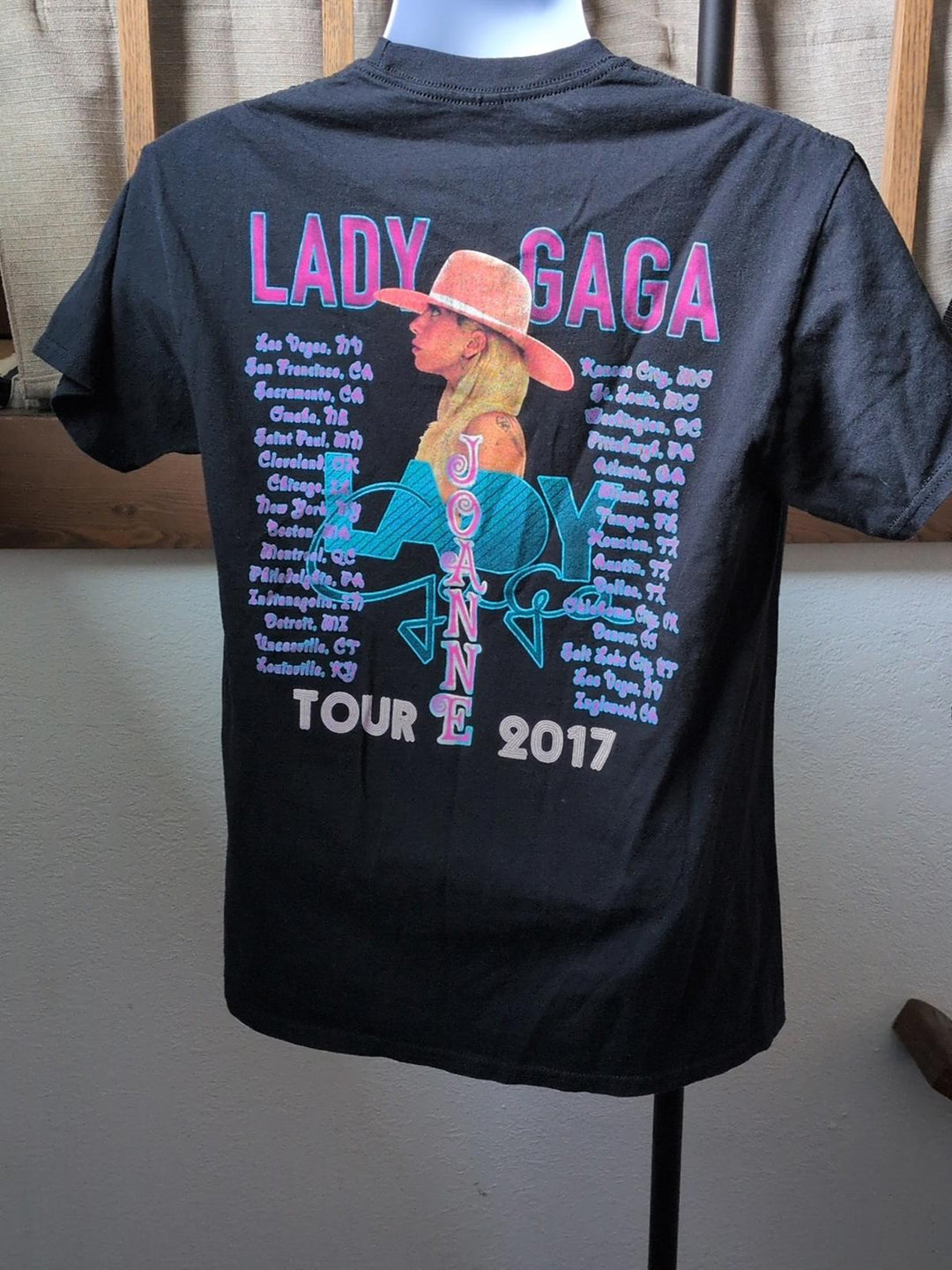 Lady Gaga 2017 Joanne World Tour Tee - Medium
