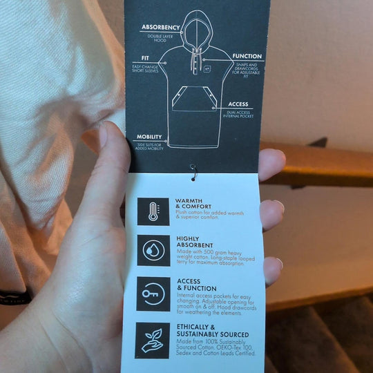 Slowtide Stay Trippy Changing Poncho - L/XL