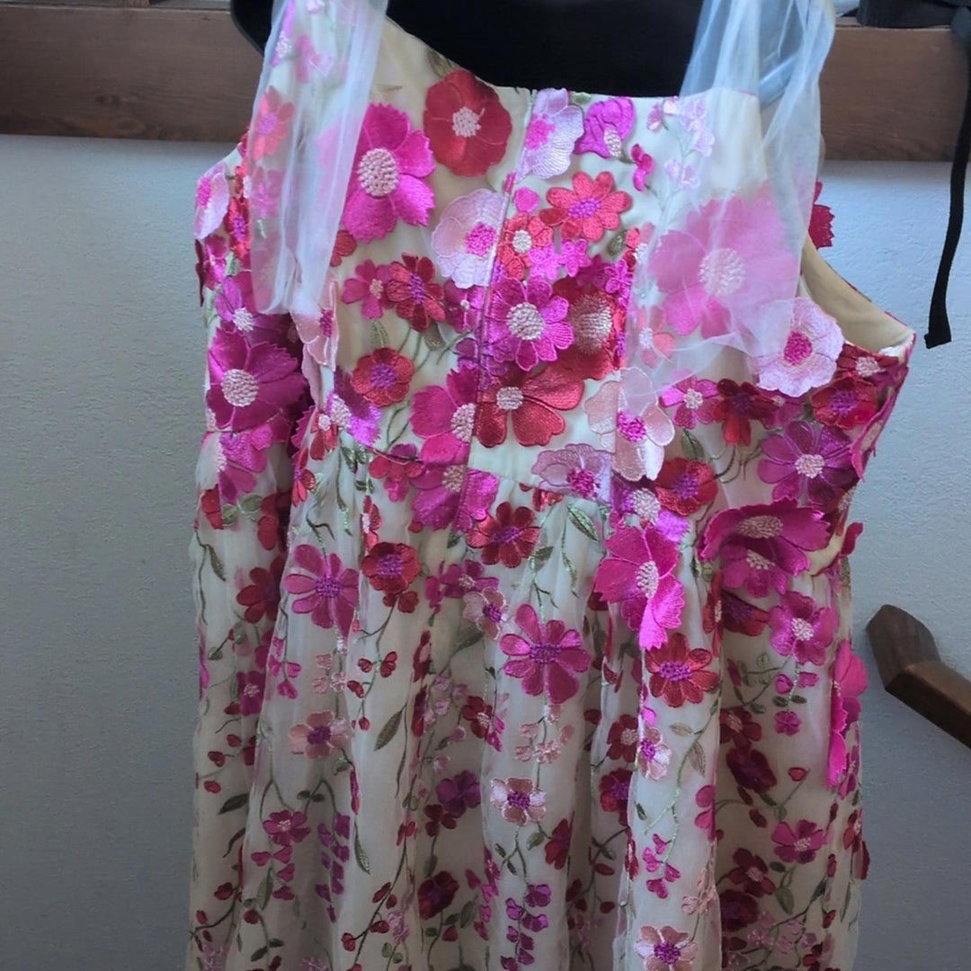 Jessakae Tulle Blossom Dress - 3XL