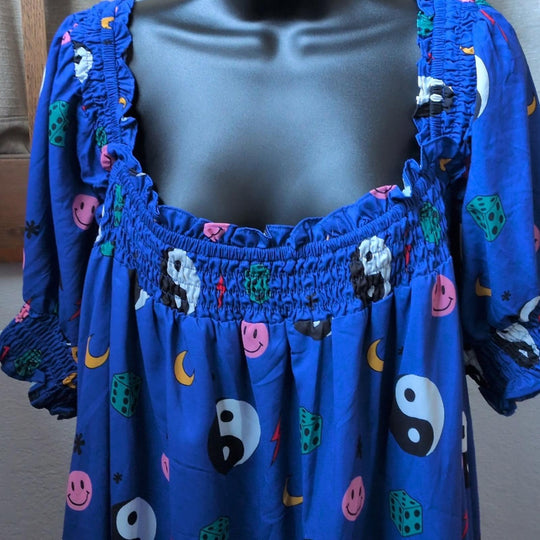 Dressed In Lala Forget The Rules Mini Icon Dress - XL