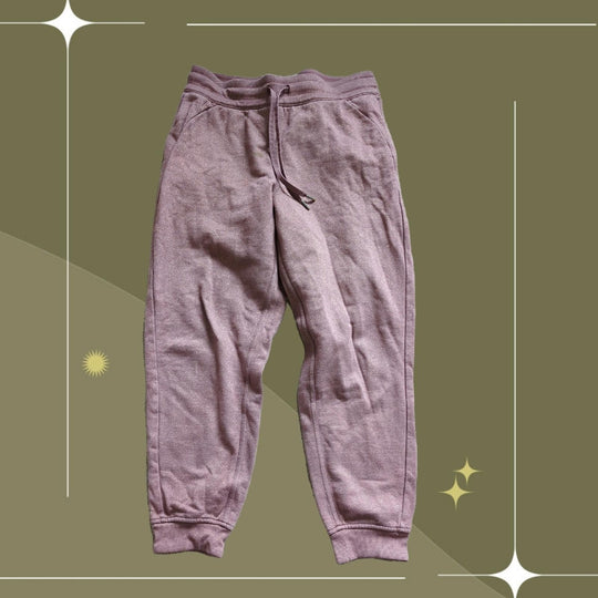 Lululemon Pink Gold Sparkle At My Leisure Jogger Pants