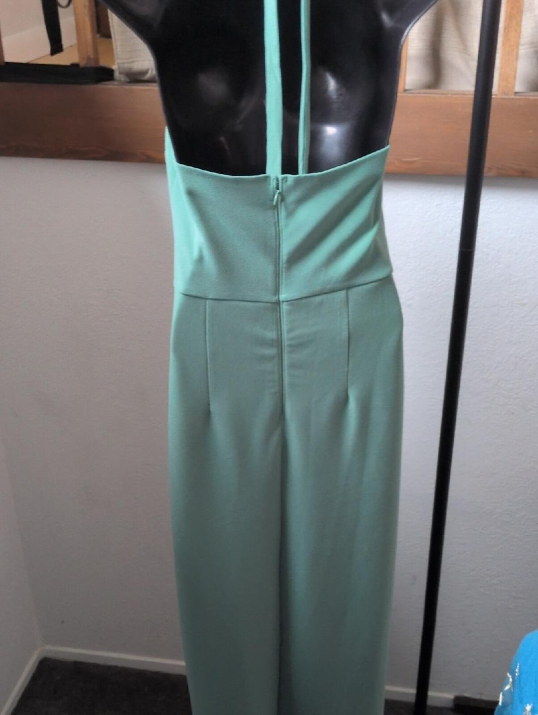 Abercrombie Sage Halter Cross Neck Maxi Dress - Medium