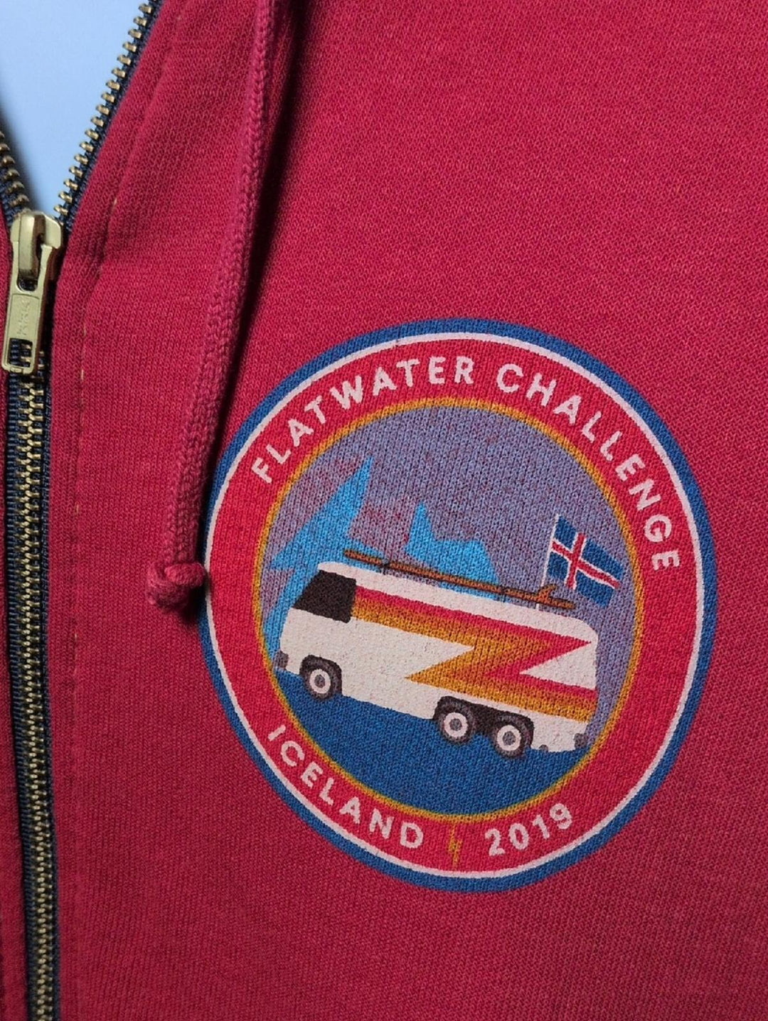 Aviator Nation Rare Flatwater Challenge Iceland 2019 Hoodie  - XL