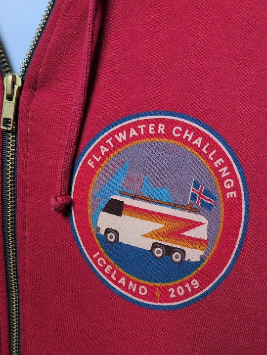 Aviator Nation Rare Flatwater Challenge Iceland 2019 Hoodie  - XL