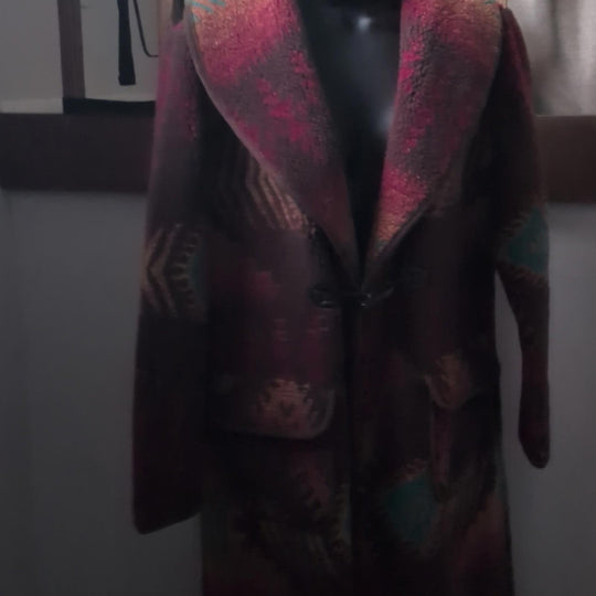 Tasha Polizzi Long Sherpa Borderline Duffle Coat - Small