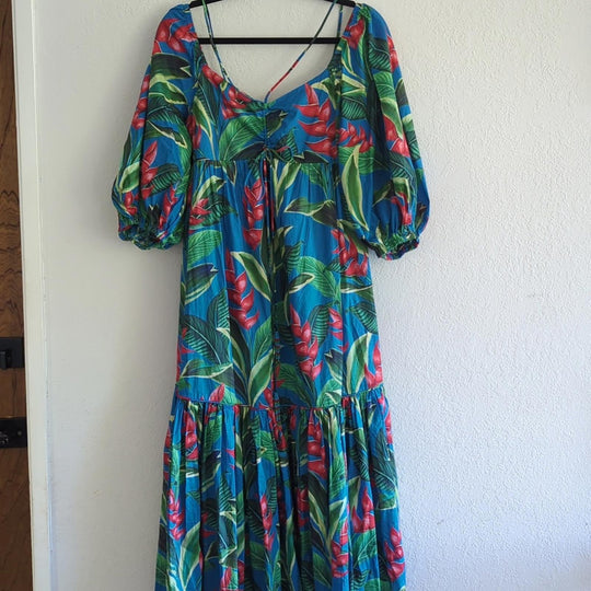 Farm Rio dream garden midi dress - Small